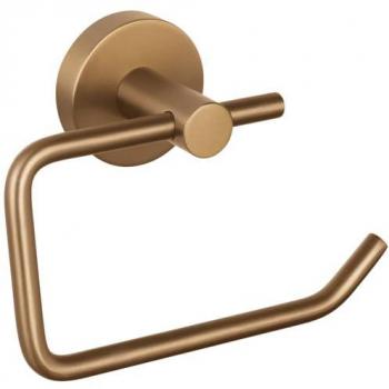 Brushed Bronze MOON Toilet Paper Stick‑On