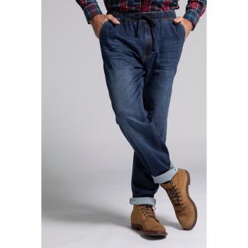 Jeans Dritti Uomo 6XL in Denim FLEXNAMIC® Blu Cotone/Poliestere JP1880