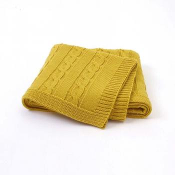 Toddler Knit Stroller Blanket