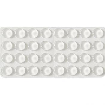 Silicon Rubber Furniture Bumper 11MM Diameter 5MM Thickness