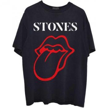 Maglietta Unisex Rolling Stones Sixty 100% Cotone Nero