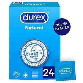 Durex Natural Plus Easy-On preservativos 24uds
