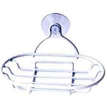 Metaltex Ellipse Porta Sapone con Ventosa