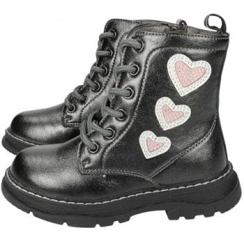 Conguitos Botines de Niña Color Negro – Cómodo Diario
