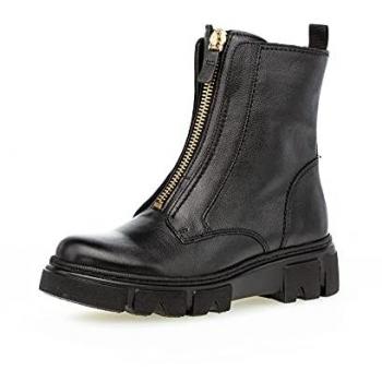 Gabor Damen Stiefeletten Schwarz mit Blockabsatz