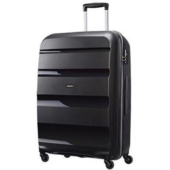 Valise Ultra Résistante Fermeture À Combinaison 4 Roues 75 cm Capacité 91 L Noir