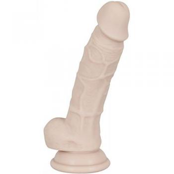 Dildo con base ad ancoraggio in silicone