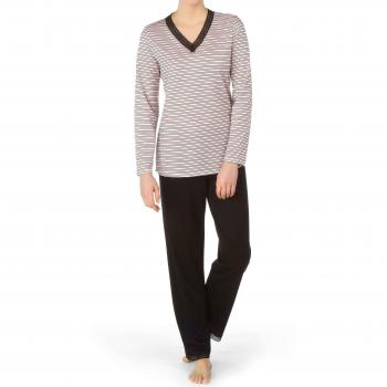 Calida Ayla Ringel‑Pyjama Damen – Nachtmode mit zarten Blumenmotiven
