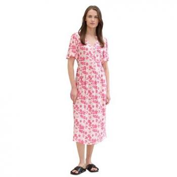 TOM TAILOR Sommerkleid mit lebhaftem Druck
