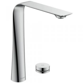 Fuente Electrónica D.1E XL (2 Agujeros) Duravit, Cromo