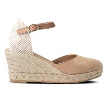 Sandalias Darya Vegan Mujer cuña de vestir eco‑extracómoda