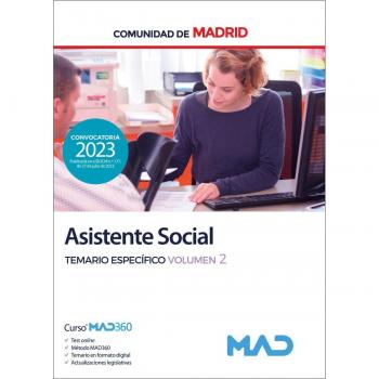 Asistente Social. Comunidad Autónoma de Madrid. Temario Específico. Volumen 2
