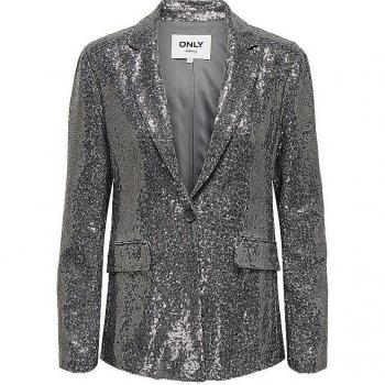 Only Glamour Blazer con Detalle Luminoso