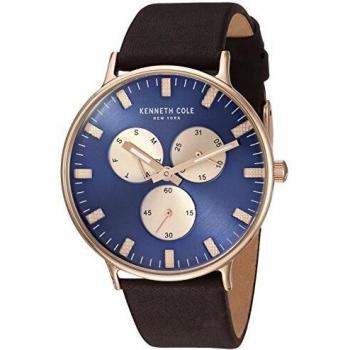 Kenneth Cole NY Men’s Classic Leather Wristwatch