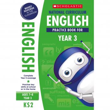 English practice book for ages 7-8