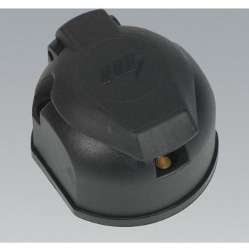 Sealey TB52 13-Pin Euro Towing Socket Plastic 12V