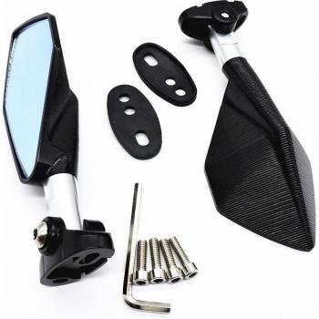 Aluminum Rearview Side Mirror for Yamaha Kawasaki Motorcycles