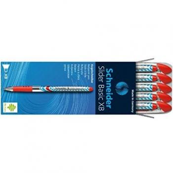Stylo à bille Schneider Slider XB (Rouge)
