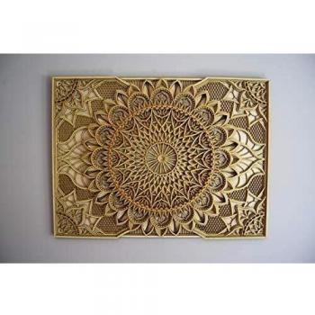Elegant Carved Frame Wall Decor