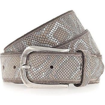 Ceinture cuir B.Belt SABIA argent 80