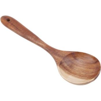 Wooden Strainer Spoon