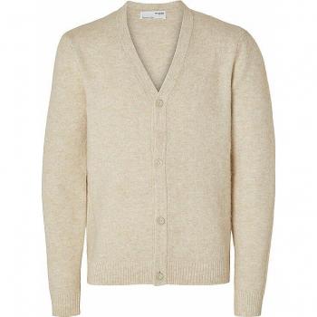 SELECTED Herren Cardigan SLHRAI creme XL