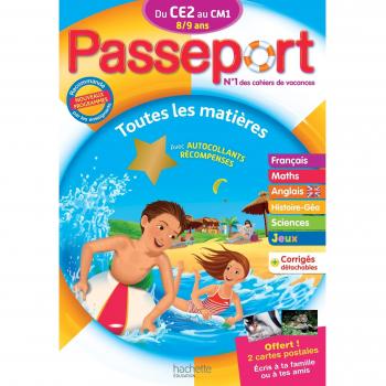 Passeport du CE2 au CM1 : 8/9 ans