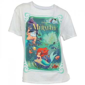 T‑shirt Junior Disney Affiche La Petite Sirène – Art blanc medium