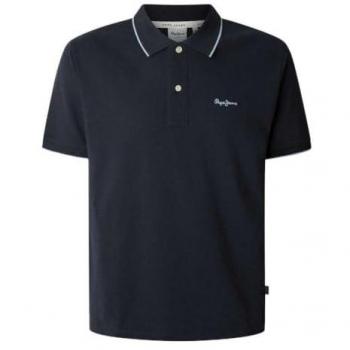 Polo Piqué Azul Dulwich PM542101-594 para Hombre de Pepe Jeans