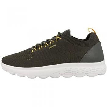Zapatillas deportivas Geox U Spherica para hombre, color verde oliva, talla 43 EU