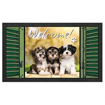 Tapis d'entrée « Papillon » pour animaux domestiques
