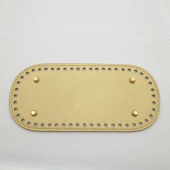 Handtaschenboden aus PU Leder mit Löchern