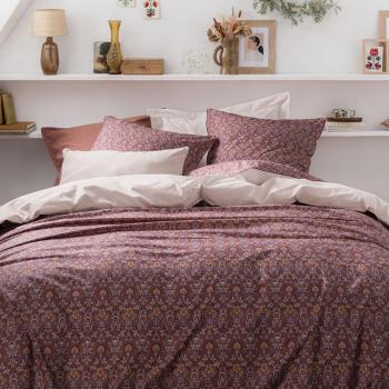 Essix Parure Virginia en coton violet 240x260
