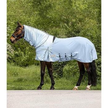 Tapis Waldhausen PROTECT Eczéma et Mouches bleu clair/bleu nuit (125 cm)
