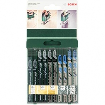 Bosch 10-Piece Jigsaw Blade Set (Wood/Metal)
