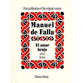 Partitions classique CHESTER MUSIC FALLA MANUEL (DE)