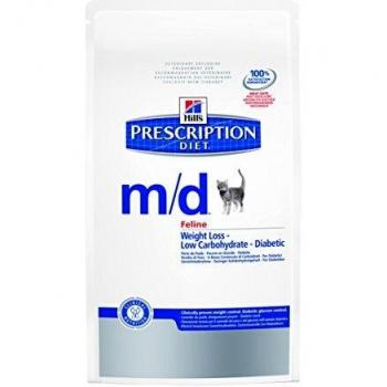 Hill's Prescription Diet™ m/d Aliment pour chat au poulet Pellet(S) 1,5 kg