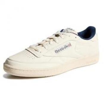 Reebok Club C 85 Vintage Sneaker Chalk/Alabaster/Vektor Navy Unisex Größe 40