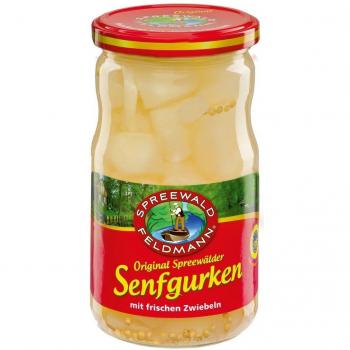 Spreewald Feldmann Senfgurke Premium 330 g