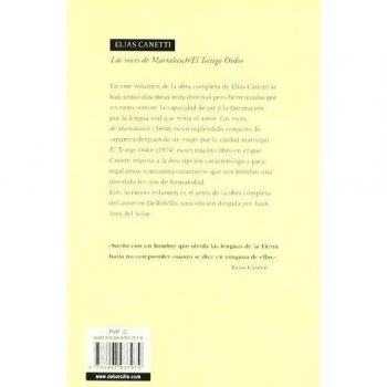 Las voces de marrakech | el testigo oidor (obra completa canetti 6) (Bolsillo) (Tapa blanda).