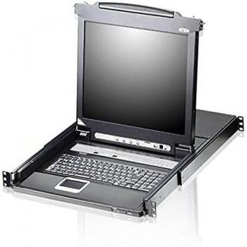 ATEN 8 Ports KVMP Console LCD 19 et Clavier LED