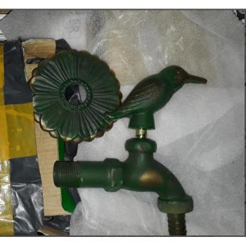Wall-Mounted Water Faucet for Washing Machines