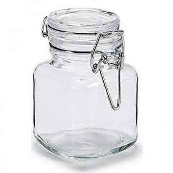 Compact 5‑Piece Glass Jars
