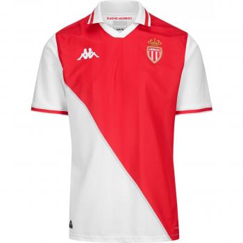 AS Monaco 2024/25 Heimtrikot für Kinder