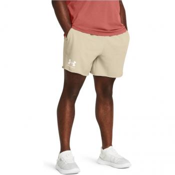 Under Armour Men's Onyx White Rival Terry 6in Shorts
