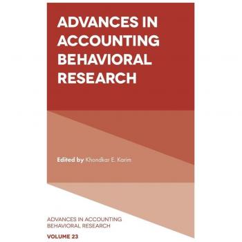 Advances in Accounting Behavioral Research
