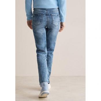 Jeans droits pour femmes Cecil bleu, taille 31