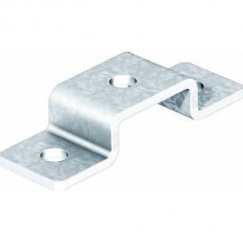 Staffa Omega OBO GMS‑3 4121 FT 150×25×40 mm, 3 fori – accessori elettronica 10x