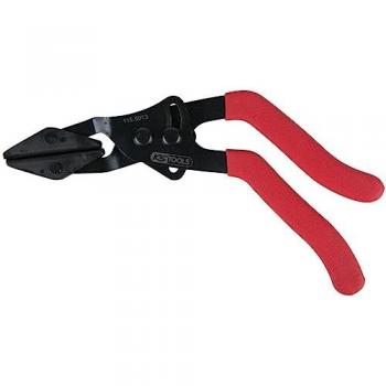 KS Tools 115.5013 Stufenlose Abklemmzange abgewinkelt, Ø 35 mm
