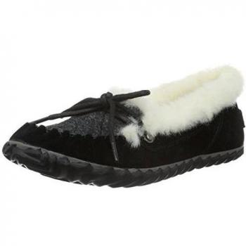 Sorel Out N About, Mocasines de Mujer, Negro (Black)